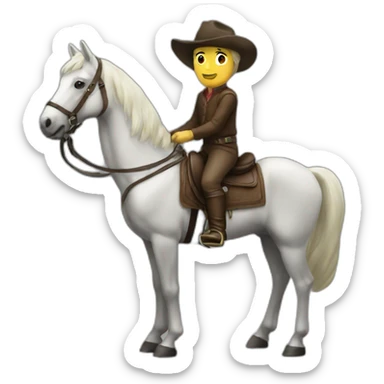 horseman sticker