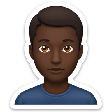 Shadow of a man  sticker