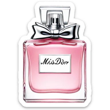 miss dior perfume sticker