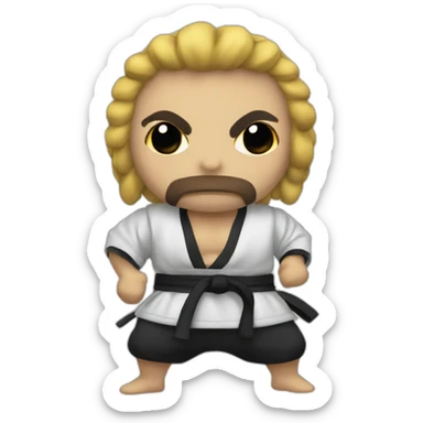 mojo　dojo　de　lacasa sticker