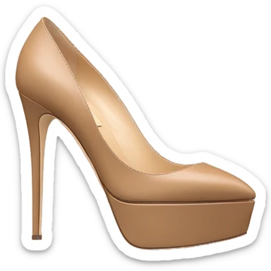 VALENTINO Tan-go PLATFORM PUMP sticker