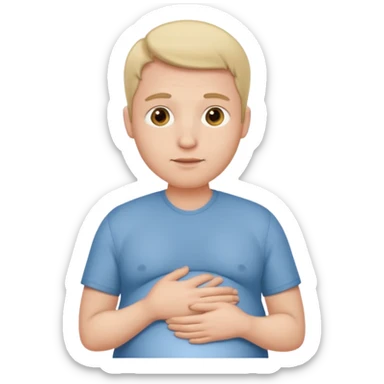 one man is pregnant. one man is not. sticker