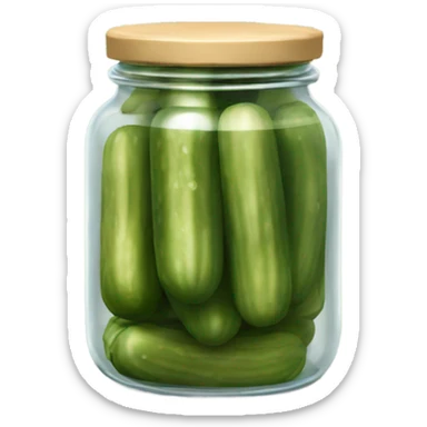 Jar of pickles  sticker