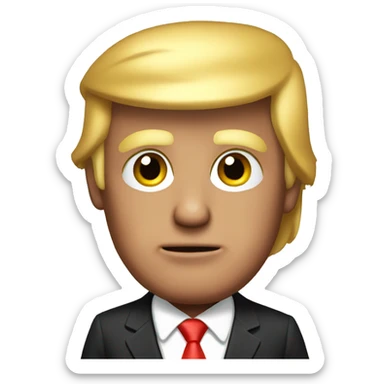 donald trump  sticker