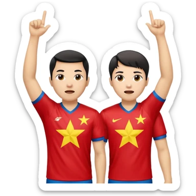 vietnam beating korrea sticker