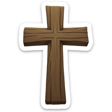 Cross sticker