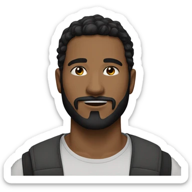 man,27yo,black hair,facial hair,enginier sticker