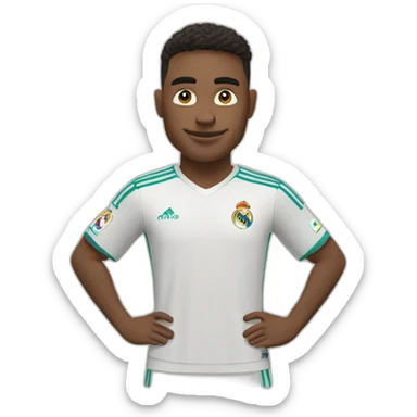 soccer player of real madrid (bellingham sticker