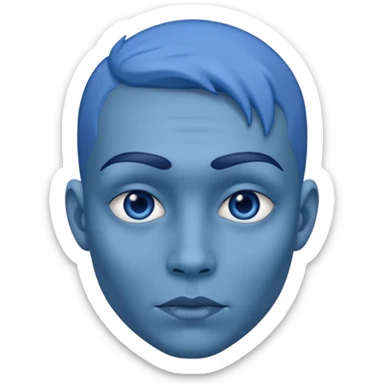 ✅️ has ese amoji azul sticker
