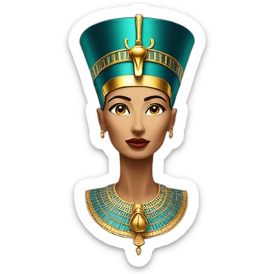 nefertiti sticker