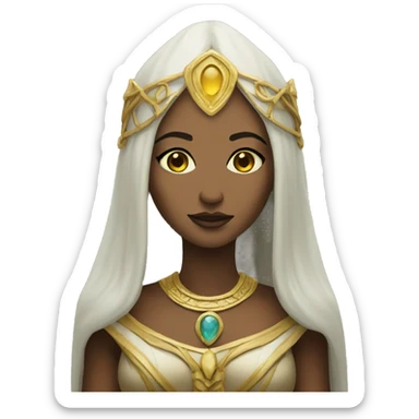 the high priestess sticker