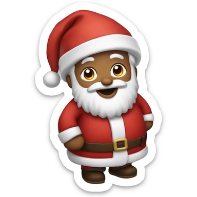 santa claus sticker