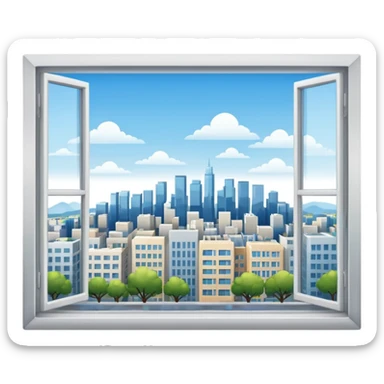 window view

















 sticker
