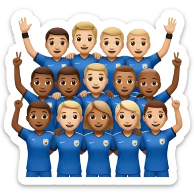 emoji world cup sticker