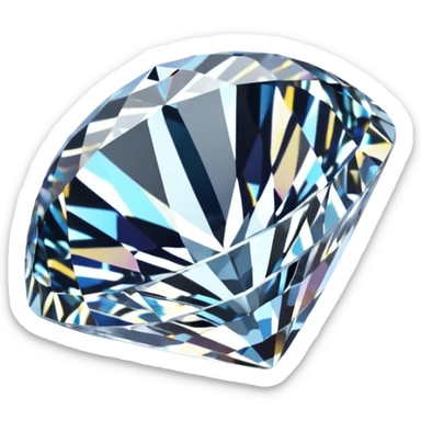 diamond 3D sticker