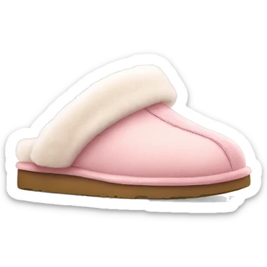 light pink ugg slippers  sticker
