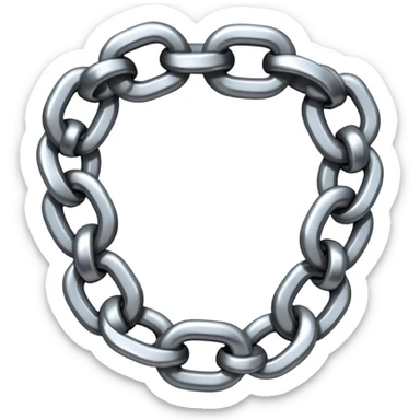 broken chain sticker