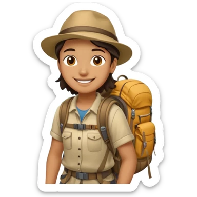 camper hero sticker