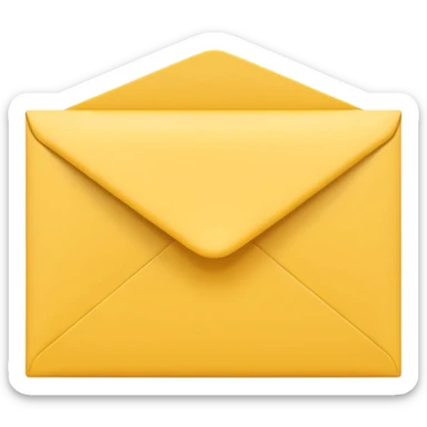 envelope emoji style sticker