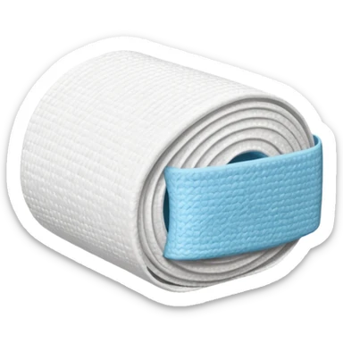 bandage roll, no blue  sticker