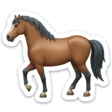 caballo de mar pez sticker