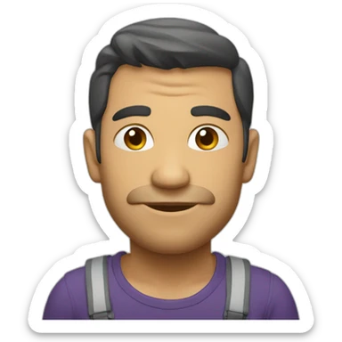 Je te déteste sticker