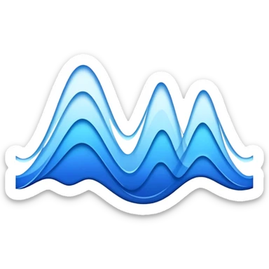 sound wave sticker