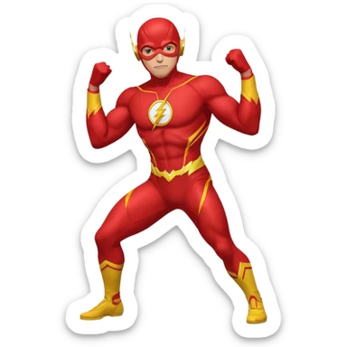 The Flash from Justice League sticker