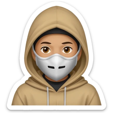 emotka na twitch postac w kapturze i w masce rusza tylkiem ma to byc ruchoma emotka gift sticker