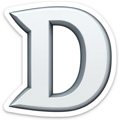 Minimal emoji of a bold capital letter “C” with a single diagonal slash cutting through it from top-left to bottom-right. Clean, flat design, high contrast, readable at small sizes, tech/startup style. Black background. sticker