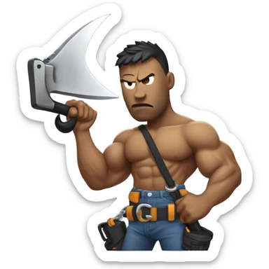 chainsaw man sticker