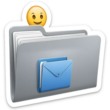 folder macos sticker