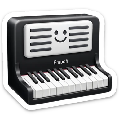 Piano Key sticker