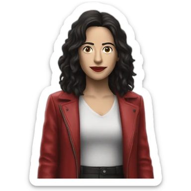 Raquel Murillo from money heist sticker