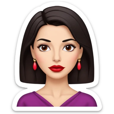 spanish woman botox sticker