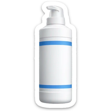 cerave washing foam bottle sticker