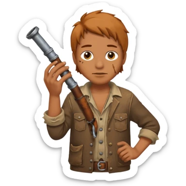 Last of us style  sticker