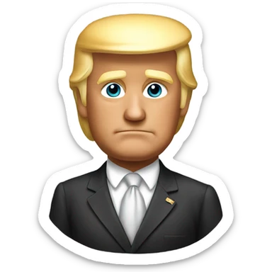 President Trump sticker