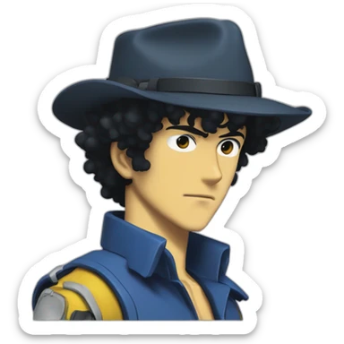 spike spiegel  Cowboy bebop sticker