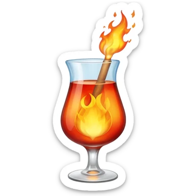 molotov cocktail sticker