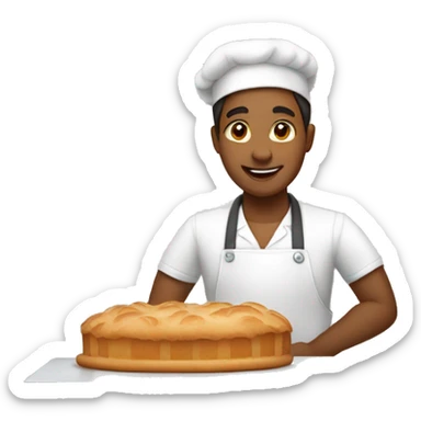 bakery employee sticker