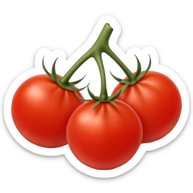 Cherry tomatoes sticker