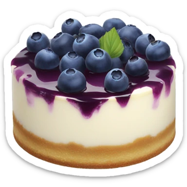 Blueberry Cheesecake  sticker