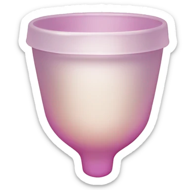 menstrual cup sticker