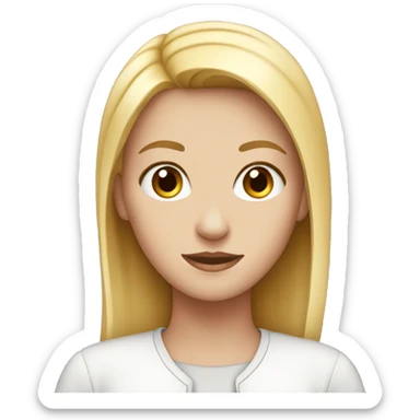 a White Girl Wearing Cherry sticker