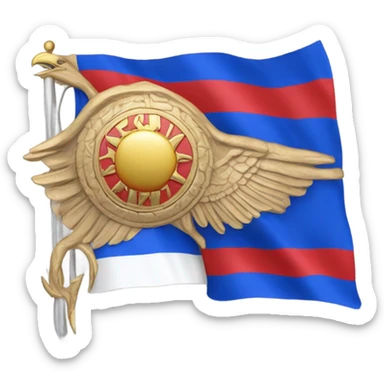 Assyrian flag sticker