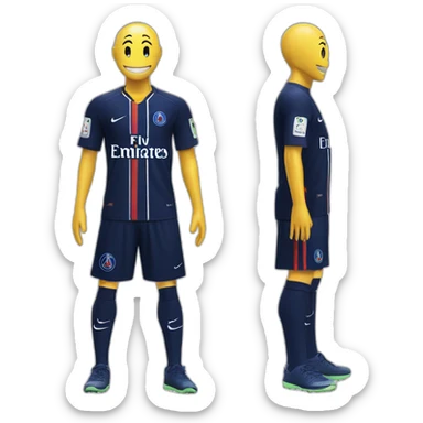 koro sensei wear psg kit sticker