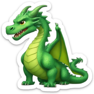 overweighted dragon sticker