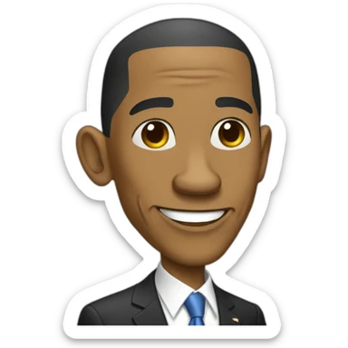 obama fursona sticker