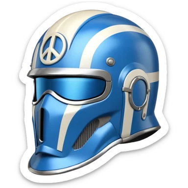 DC Comics Peacemaker Helmet Chris Smith sticker